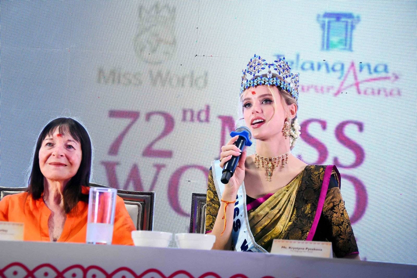 Press conference — from the record of Marks Media Communication